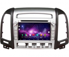Штатная магнитола  Hyundai SantaFe 2006-2012 Gazer CM6007-CM Android