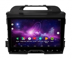 Штатная магнитола Kia Sportage 2010-2015 Gazer CM6509-SL Android