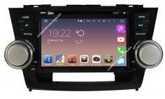 Штатная магнитола Toyota Highlander Mignova Sim THL-9609 Android, фото 1