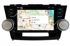 Штатная магнитола Toyota Highlander Mignova THL-9909 Android, фото 3