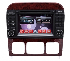 Штатная магнитола Mercedes S W220 RedPower Android