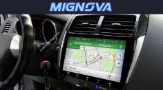 Магнитола Mitsubishi ASX Mignova MIA-7910 Android, фото в салоне 1