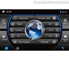Меню штатной магнитолы для Nissan X-trail Phantom DVM-1325G i6