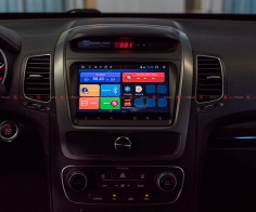 Штатная магнитола Kia Sorento 3 TOP 2013-2014 RedPower 31040 IPS Android, в автомобиле