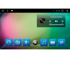 Штатная магнитола Honda Crosstour RedPower Android, меню