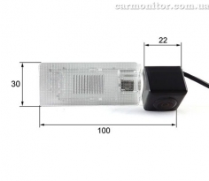 Размеры камеры Volkswagen Passat 2012 Falcon SC90HCCD-170-R
