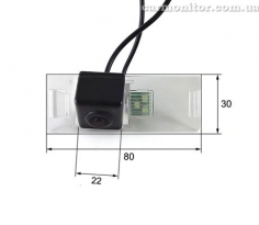 Камера заднего вида для Chevrolet Aveo Falcon SC94HCCD-170-R