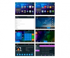 Штатная магнитола Skoda Fabia SoundBox Star Trek ST-6160 C Android, меню