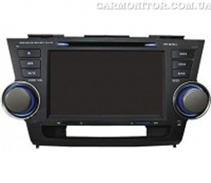 Штатная магнитола Toyota Highlander 2007-2013 Hits HT6817 SGEICL