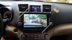 Установка штатной магнитолы Toyota Highlander 2009-2012 Mignova CarPad THL-7710 Android, фото 1