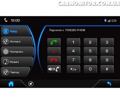 Меню штатной магнитолы для Camry 40 Phantom DVM-1720G i6