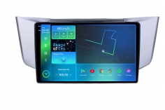Штатна магнітола Torssen 2K Lexus RX 03-09, Toyota Harrier Silver F96128 4G Carplay DSP