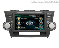 Штатная магнитола Toyota Highlander 2008+ Road Rover