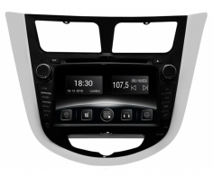 Штатная магнитола Hyundai Accent (RB) 2010-2015 Gazer CM5007-RB Android