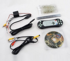 Подголовник с монитором и DVD-проигрывателем KLYDE Ultra 790 FHD серый, фото 3