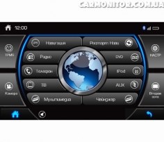 Меню штатной магнитолы для CC Phantom DVM-1820G i6