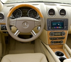 Штатная магнитола Mercedes ML Incar, фото 3