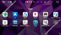 Меню магнитолы Toyota RAV4 2009+ Mignova TRV-8709 Android, фото 2