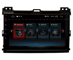 Штатная магнитола Toyota Land Cruiser Prado 120 RedPower 30182 IPS Android