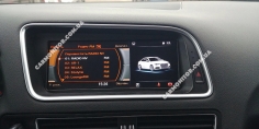 Фото после установки. Штатная магнитола Audi Q5 2010+ Mignova Sim AQ5-9610 Androi