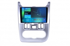 Штатна магнітола Torssen 2K Renault Dacia Logan/Sandero 10-13 grey F96128 4G Carplay DSP