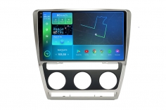Штатна магнітола Torssen 2K Skoda Octavia A5 08-13 silver F106128 4G Carplay DSP