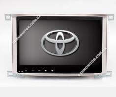 Штатная магнитола Toyota Land Cruiser 100 IQ Navi Android климат контроль