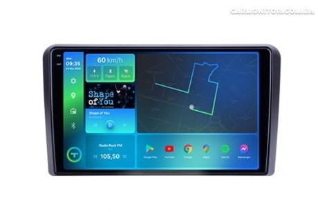 Штатна магнітола Torssen 2K Peugeot 407 04-11 F96128 4G Carplay DSP