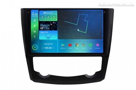 Штатна магнітола Torssen 2K Renault Kadjar F96128 4G Carplay DSP