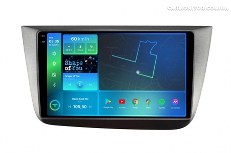 Штатна магнітола Torssen 2K Seat Altea 04-15/Toledo 04-09 F96128 4G Carplay DSP