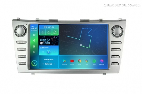 Штатна магнітола 2K Torssen Toyota Camry 40 з кнопками F96128  4G Carplay DSP