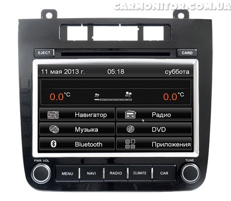 Штатная магнитола для Volkswagen Touareg 2011+ Road Rover