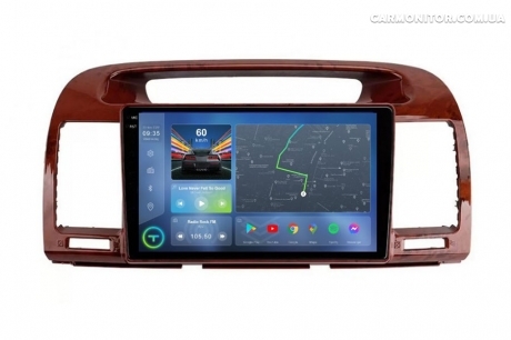 Штатна магнітола Torssen 2K Toyota Camry 30 01-06 дерево F96128  4G Carplay DSP