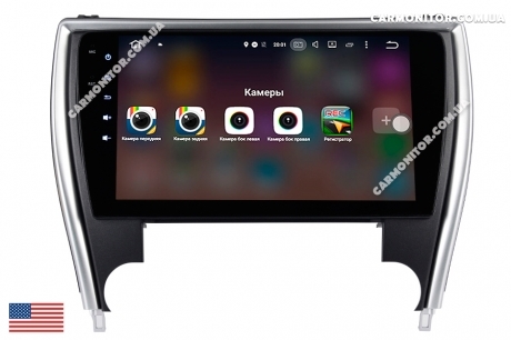Штатная магнитола Toyota Camry 55 USA 2015-2019 Mignova TCA-7915 Android, фото 4