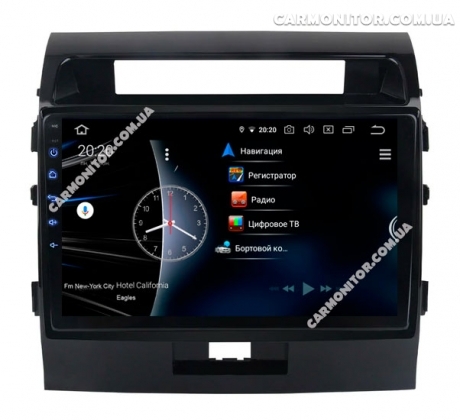 Штатная магнитола Toyota LC 200 Euro глянец Mignova TLC-7909c Android, фото 2