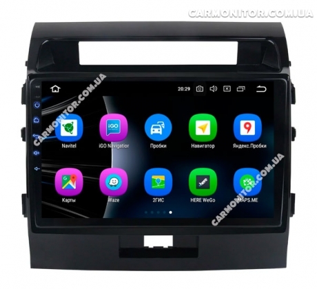 Штатная магнитола Toyota LC 200 Euro глянец Mignova TLC-7909c Android, фото 3
