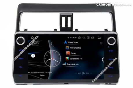 Штатная магнитола Toyota Prado 150 2018+ Mignova CarPad TLС-7918s Android