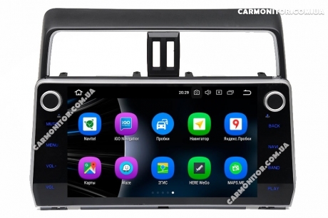 Штатная магнитола Toyota Prado 150 2018+ Mignova CarPad TLP-7918 Android