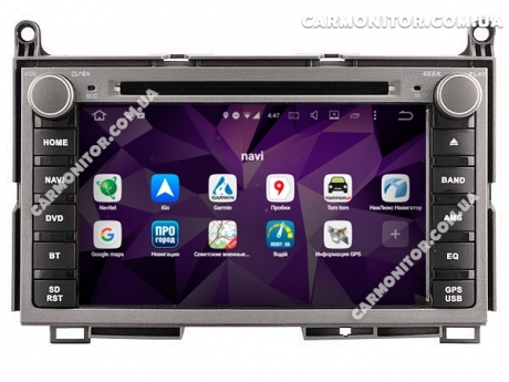 Штатная магнитола Toyota Venza Mignova TVE-9808 Android, фото 4