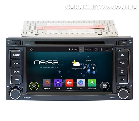 Штатная магнитола Volkswagen Touareg 2002-2011 Incar AHR-8682, фото 1