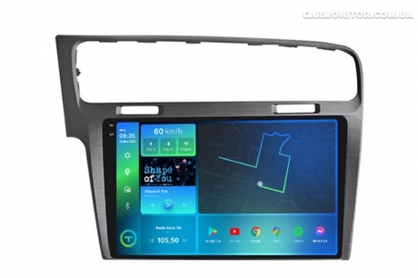Штатна магнітола Torssen 2K VW Golf 7 grey F106128 4G Carplay DSP