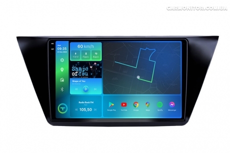 Штатна магнітола Torssen 2K VW Touran 16-17 F106128 4G Carplay DSP