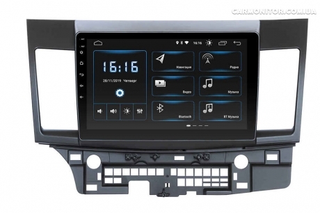 Штатная магнитола Mitsubishi Lancer X XTA-6102 INCar Android, фото 1
