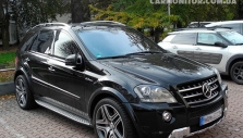 Установка штатной магнитолы Mignova на Mercedes ML W164 AMG 63 Harman Kardon