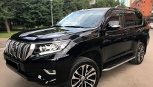 Установка штатной магнитолы Mignova с беспроводным CarPlay в Toyota Prado 150 2020